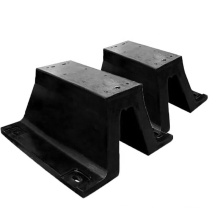 Heavy duty wharf marine V type rubber fender for berthing